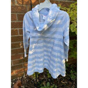 Gymboree Sz 5T Blue White Stripe Girls‎ Dress